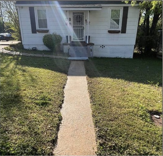 After pressure washing